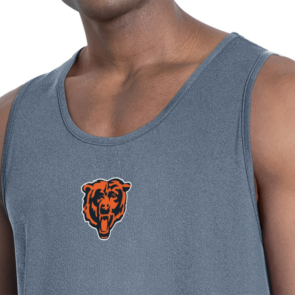 MSX by Michael Strahan Energy Scoop Neck Tank Top - Chicago Bears