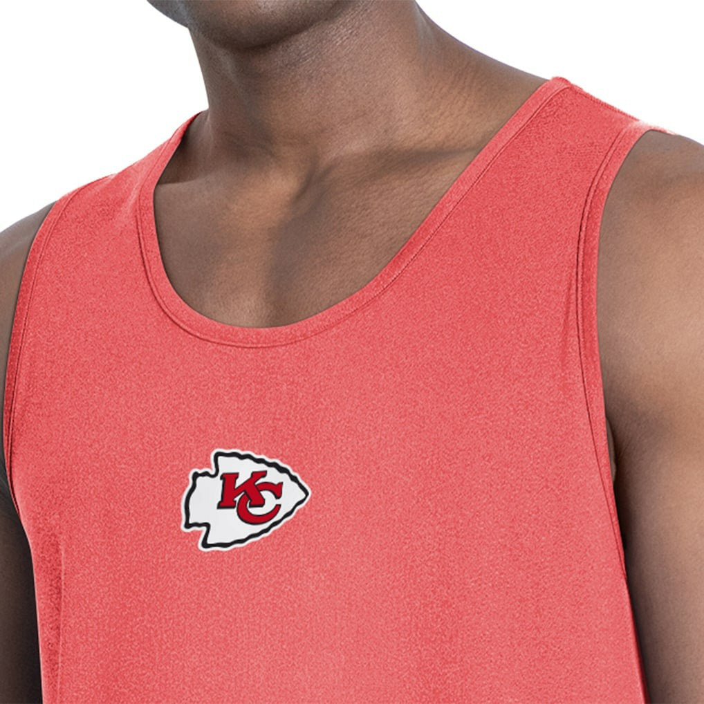 MSX by Michael Strahan Energy Scoop Neck Tank Top - Kansas City Chiefs