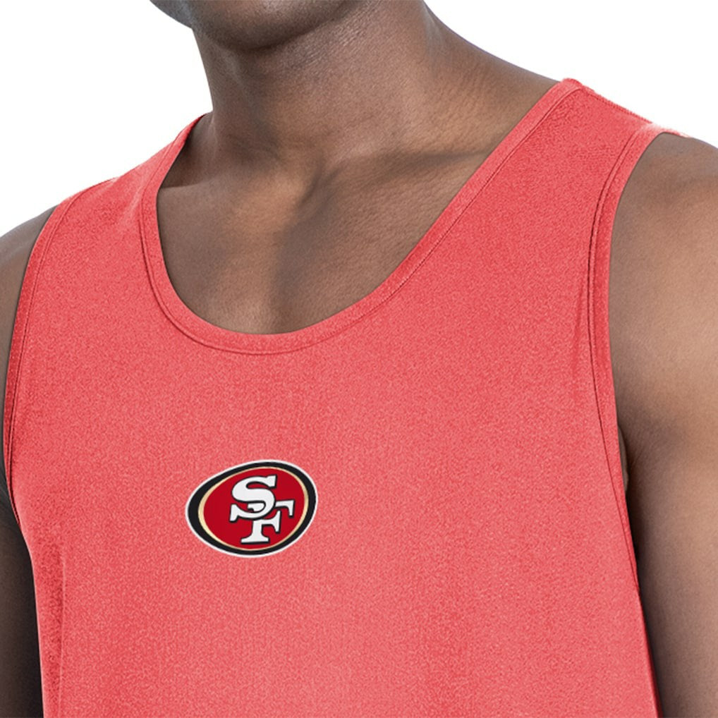 MSX by Michael Strahan Energy Scoop Neck Tank Top - San Francisco 49ers