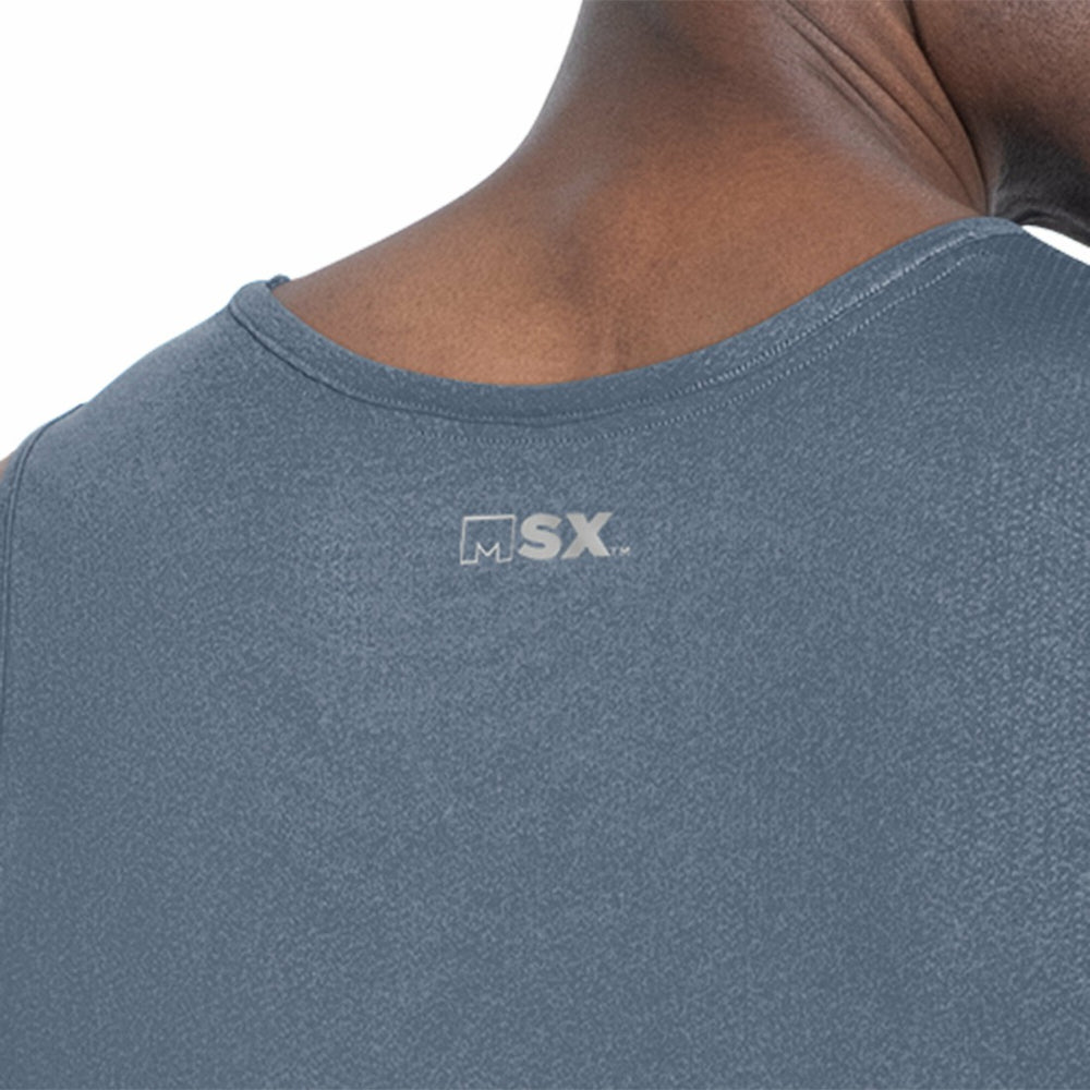 MSX by Michael Strahan Energy Scoop Neck Tank Top - Denver Broncos