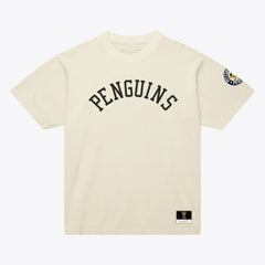NHL Cream Pittsburgh Penguins Mitchell & Ness Unisex Arched Team T-Shirt