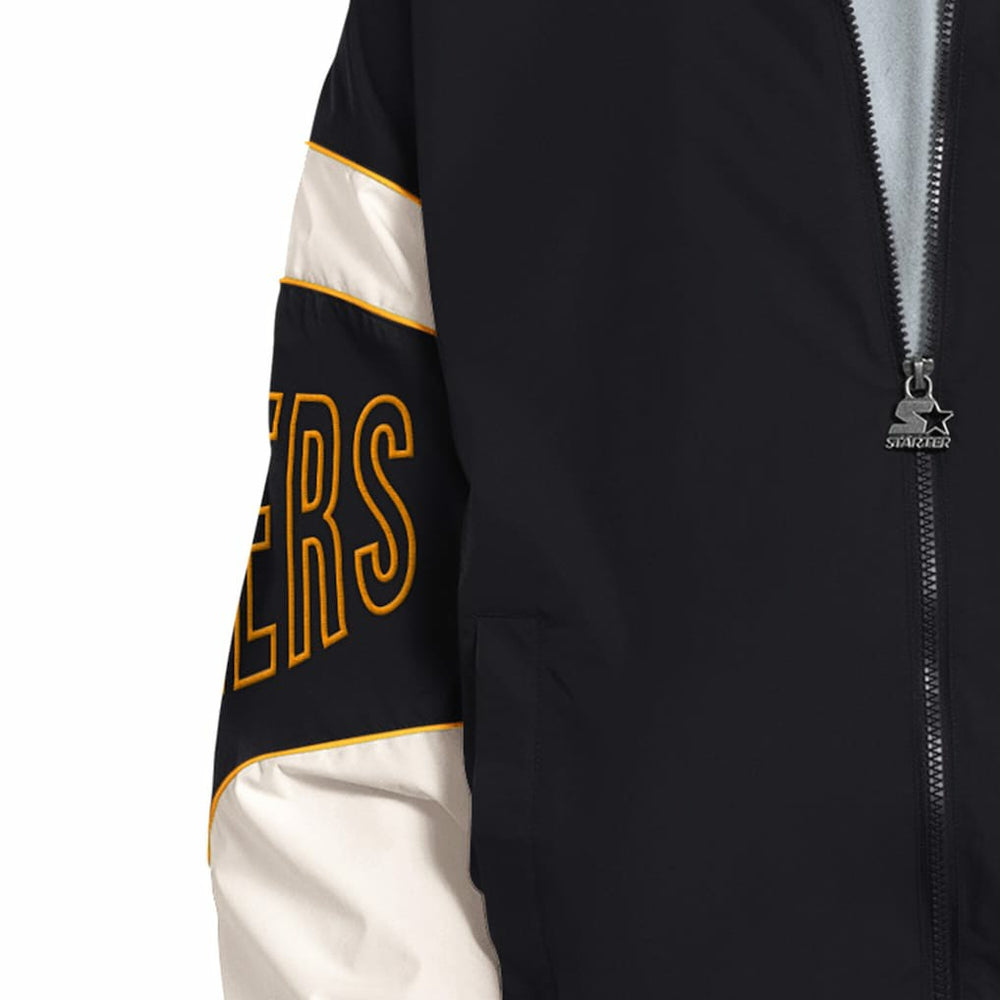 Starter The Gust Full-Zip Hooded Jacket - Pittsburgh Steelers