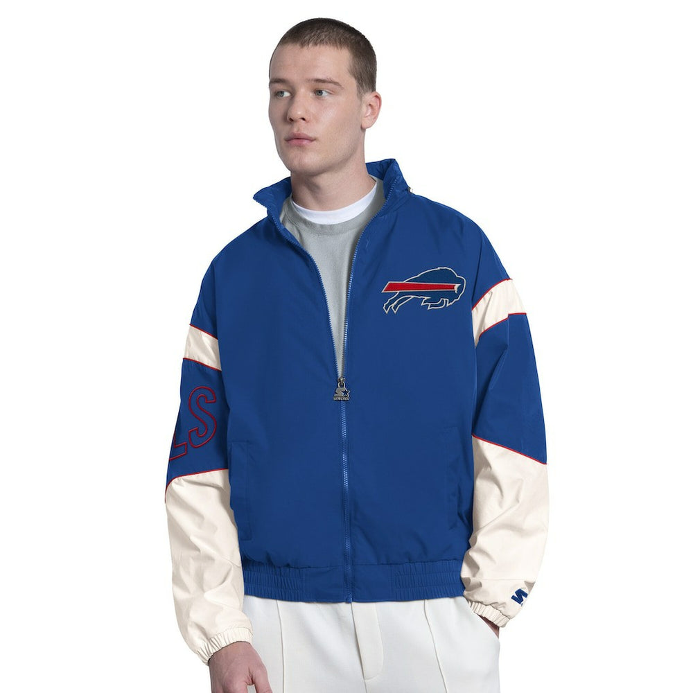 Starter The Gust Full-Zip Hooded Jacket - Buffalo Bills