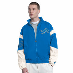 Starter The Gust Full-Zip Hooded Jacket - Detroit Lions