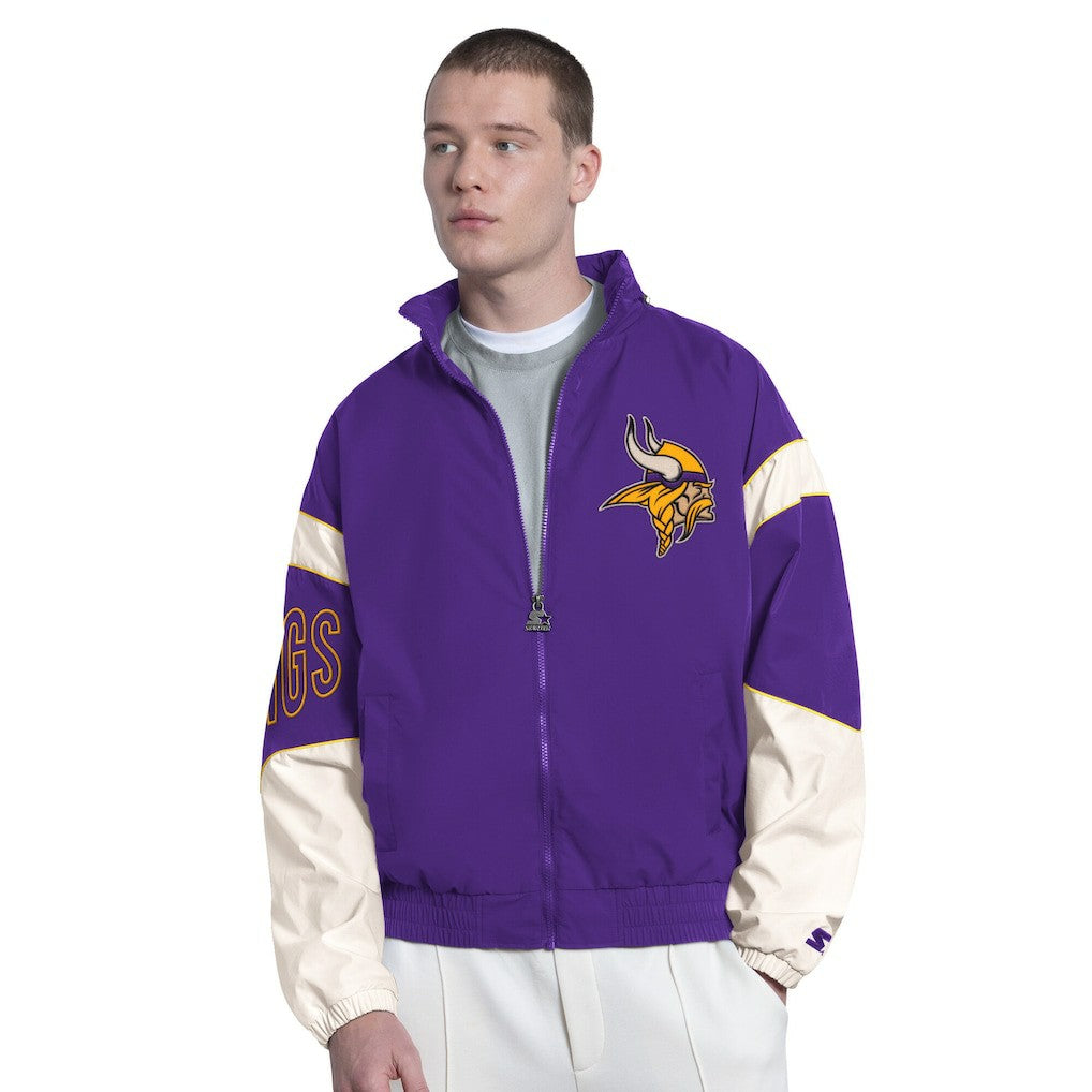 Starter The Gust Full-Zip Hooded Jacket - Minnesota Vikings