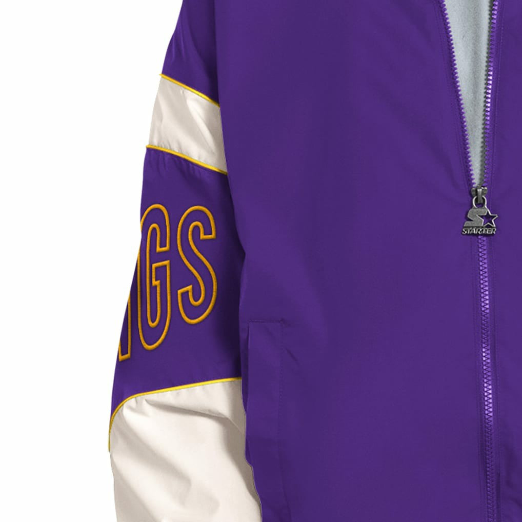 Starter The Gust Full-Zip Hooded Jacket - Minnesota Vikings