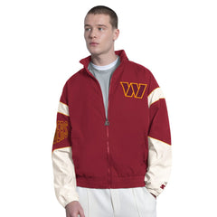 Starter The Gust Full-Zip Hooded Jacket - Washington Commanders