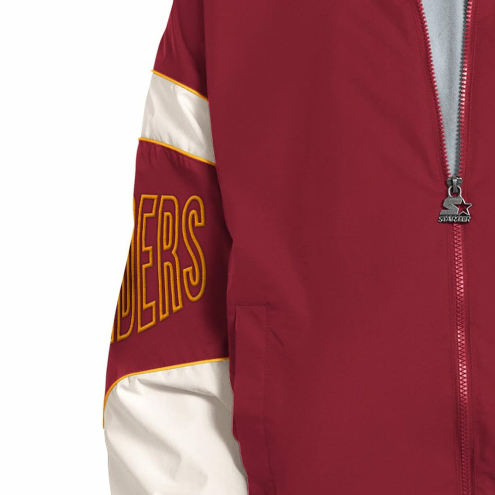 Starter The Gust Full-Zip Hooded Jacket - Washington Commanders