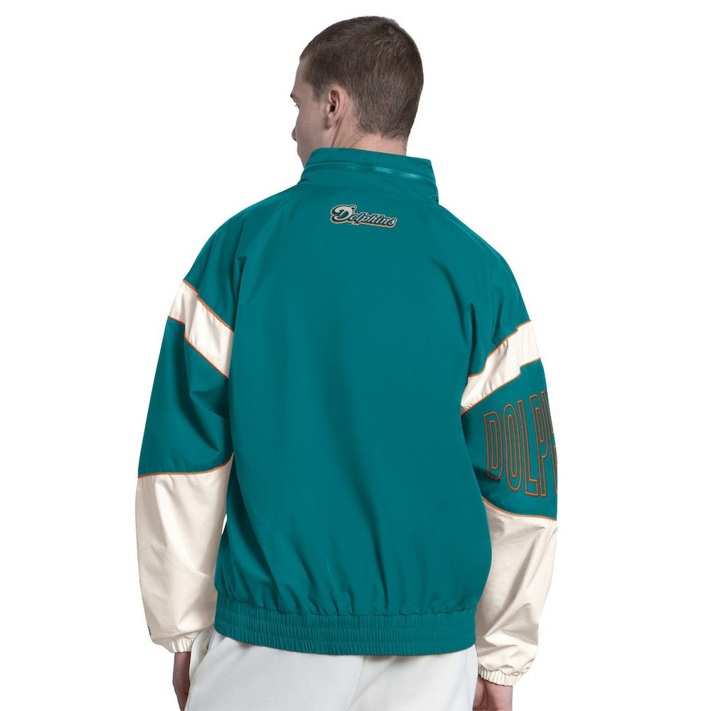 Starter The Gust Full-Zip Hooded Jacket - Miami Dolphins