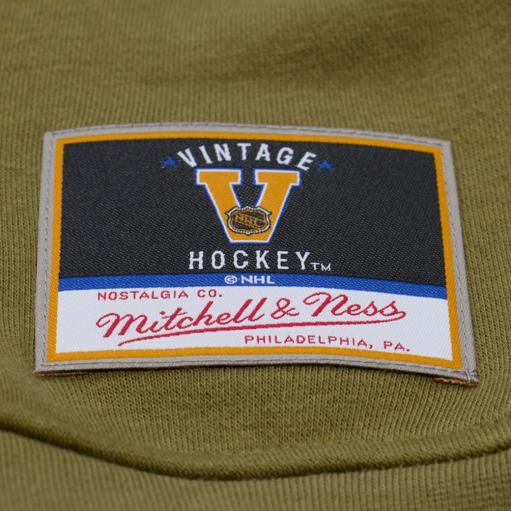 NHL Hunter Green Boston Bruins Mitchell & Ness Women's Fleece Sweatshirt