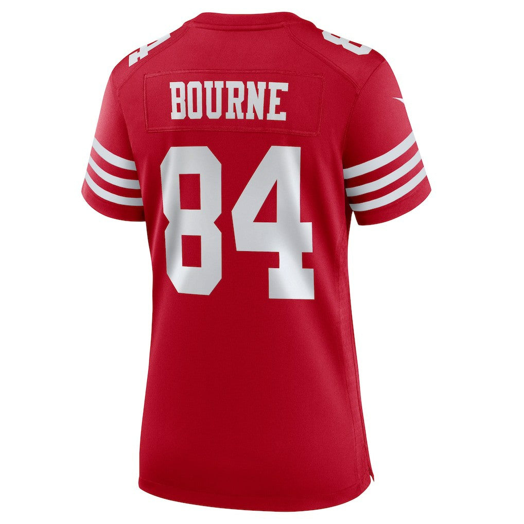 Kendrick Bourne  Women's Team Game Jersey - San Francisco 49ers