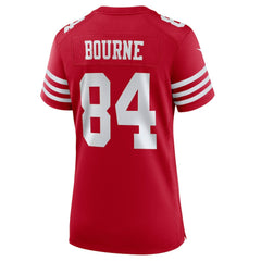 Kendrick Bourne  Women's Team Game Jersey - San Francisco 49ers