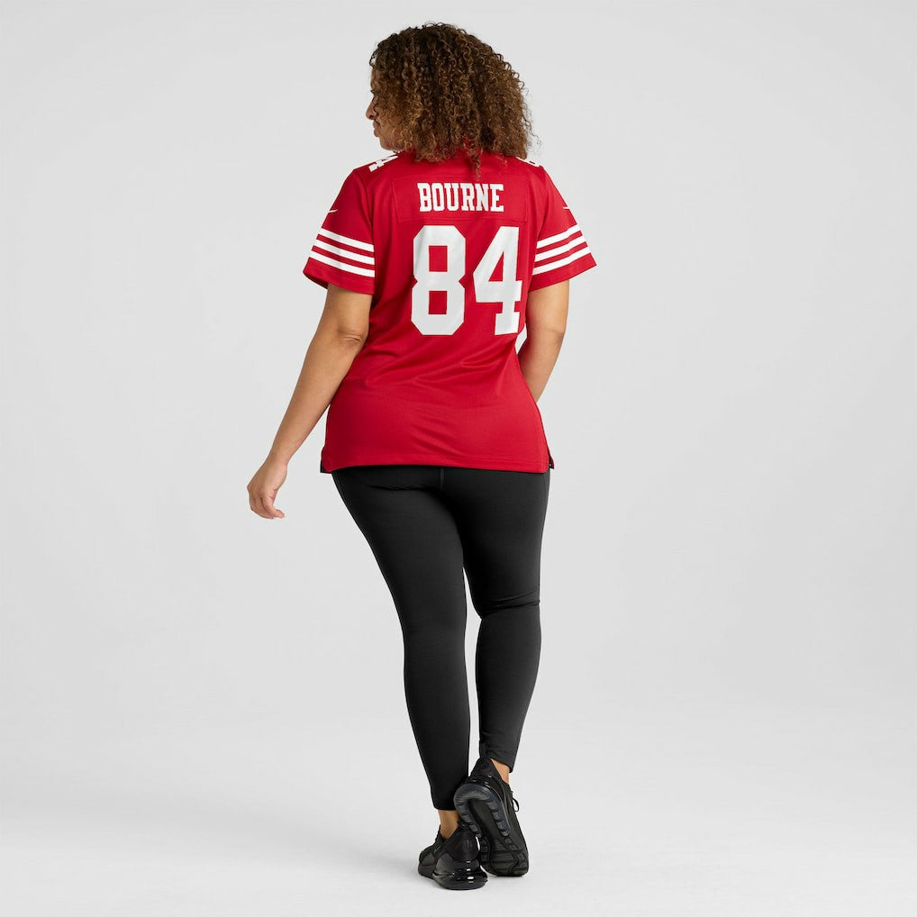 Kendrick Bourne  Women's Team Game Jersey - San Francisco 49ers