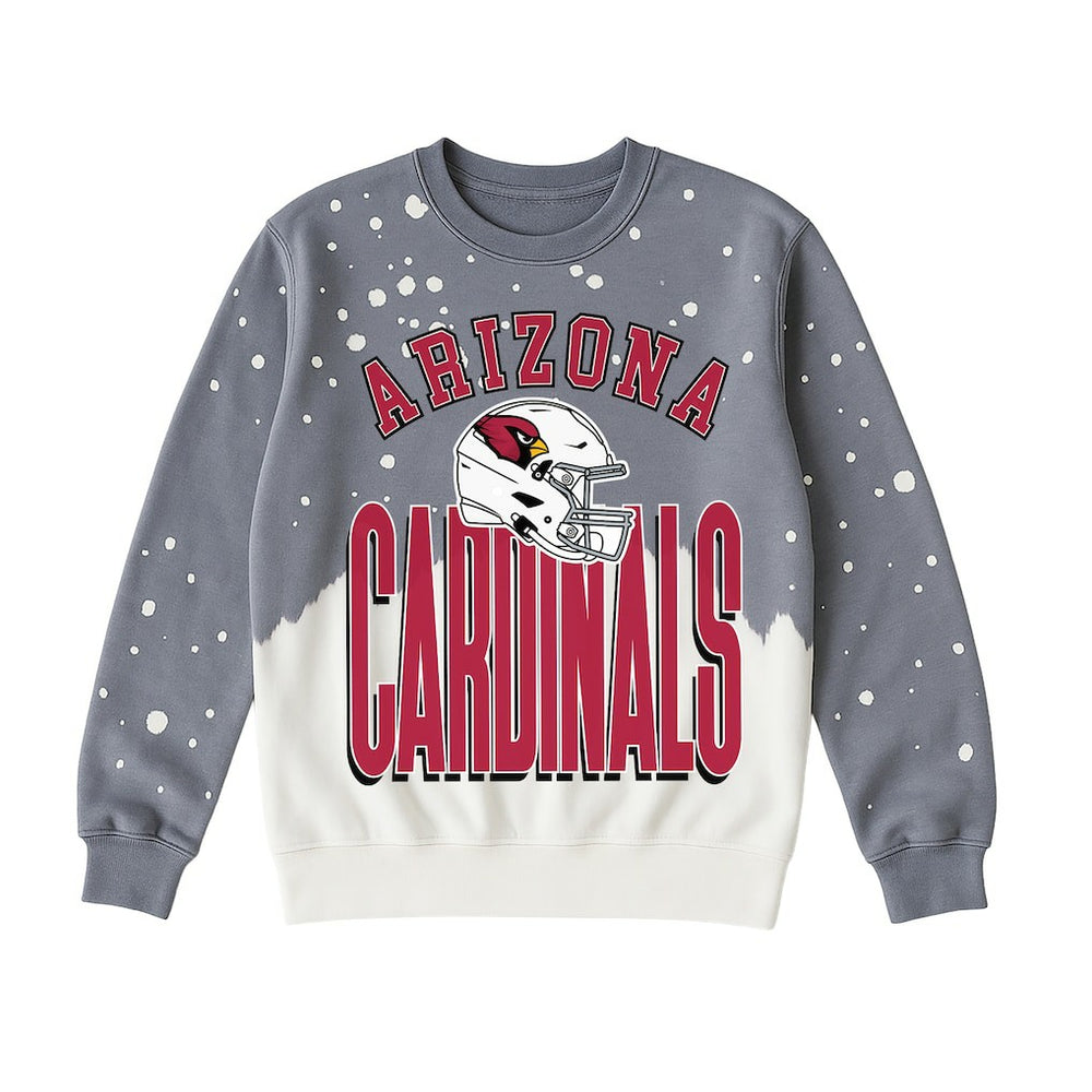 Gameday Couture Women's Arch Rivals Faded Wash Sweatshirt - Arizona Cardinals