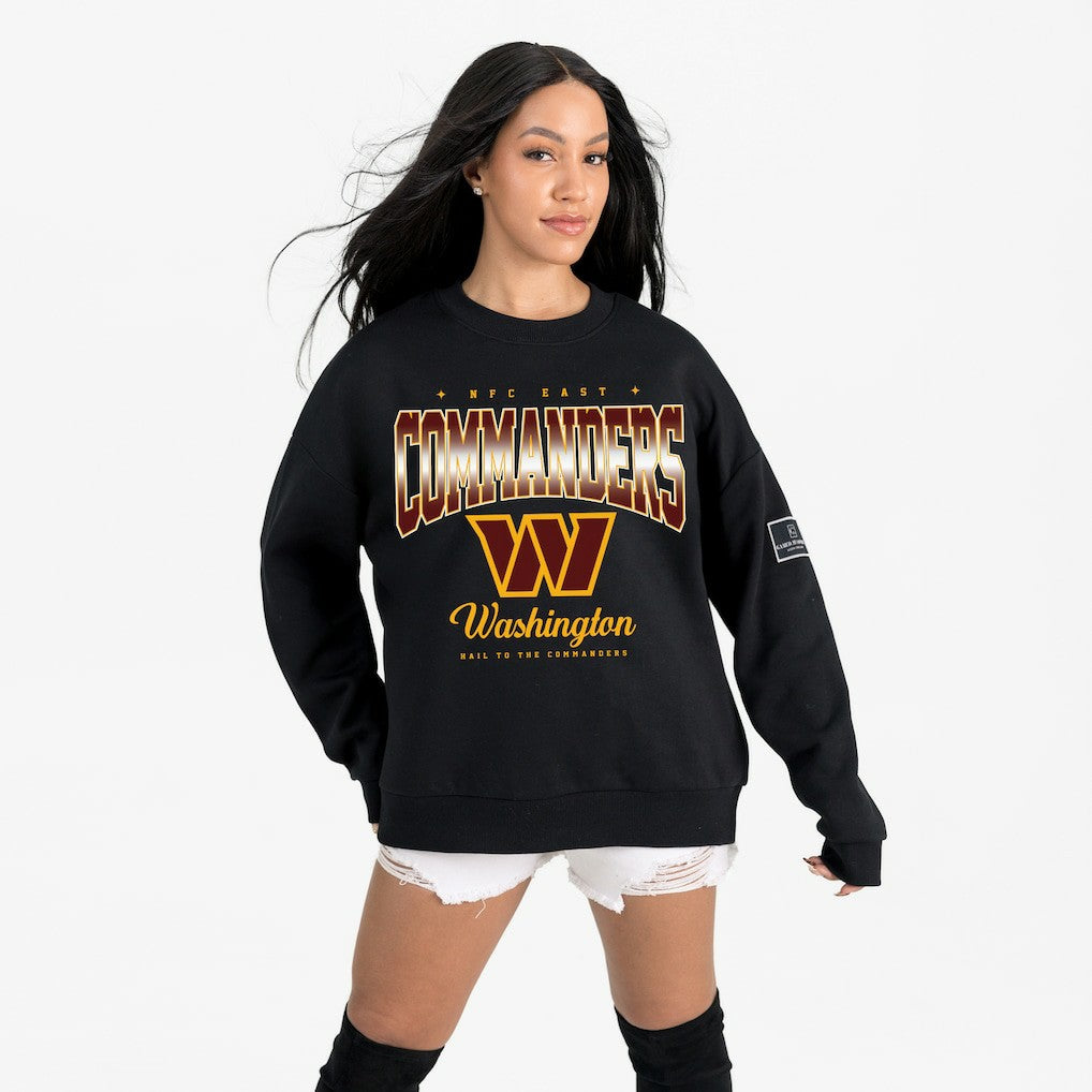 Gameday Couture Women's Powerhouse Play Premium Fleece Sweatshirt - Washington Commanders