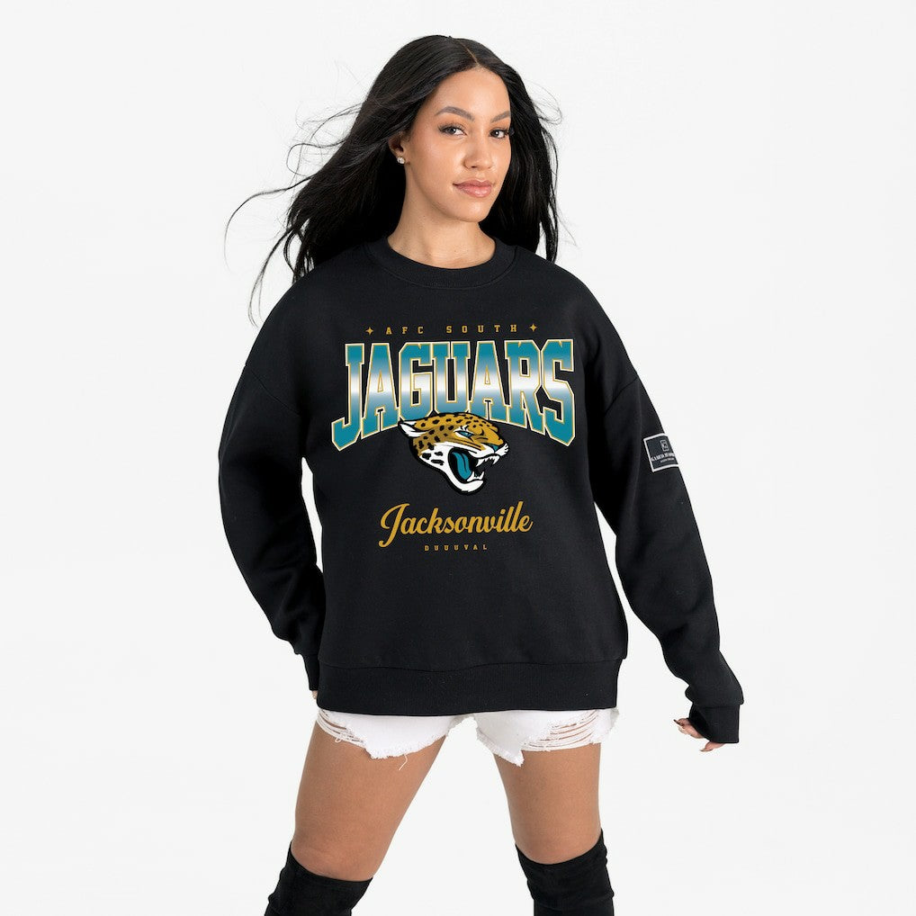 Gameday Couture Women's Powerhouse Play Premium Fleece Sweatshirt - Jacksonville Jaguars
