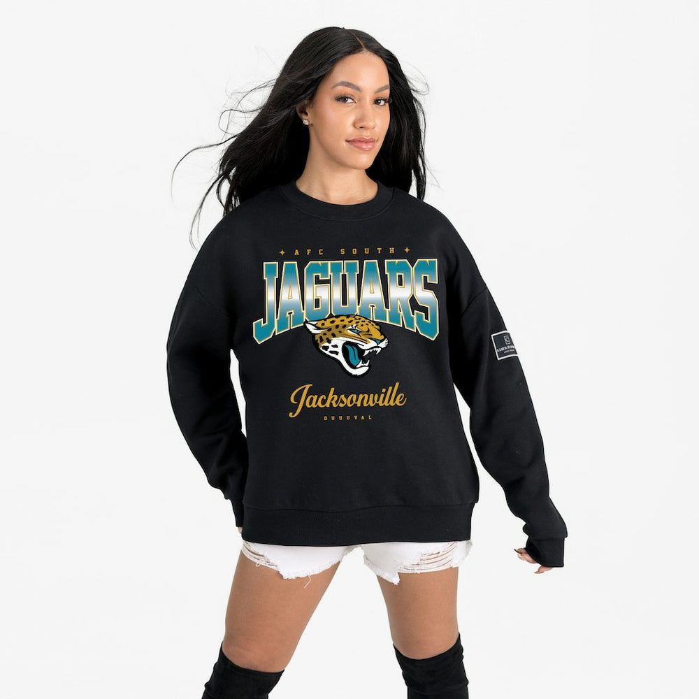 Gameday Couture Women's Powerhouse Play Premium Fleece Sweatshirt - Jacksonville Jaguars