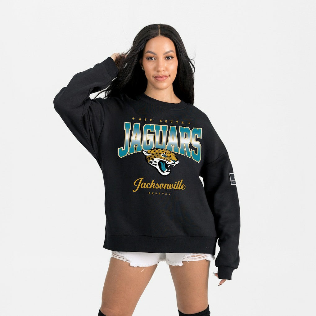 Gameday Couture Women's Powerhouse Play Premium Fleece Sweatshirt - Jacksonville Jaguars