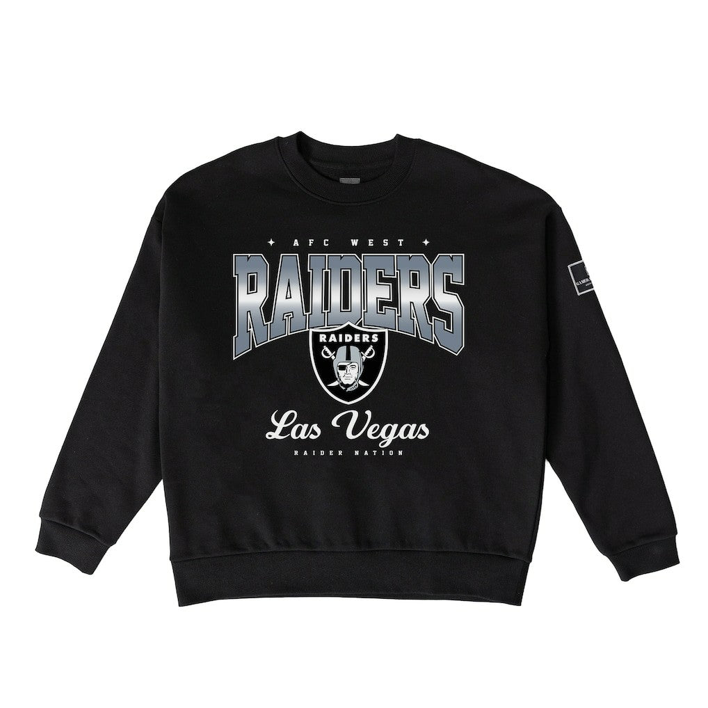 Gameday Couture Women's Powerhouse Play Premium Fleece Sweatshirt - Las Vegas Raiders