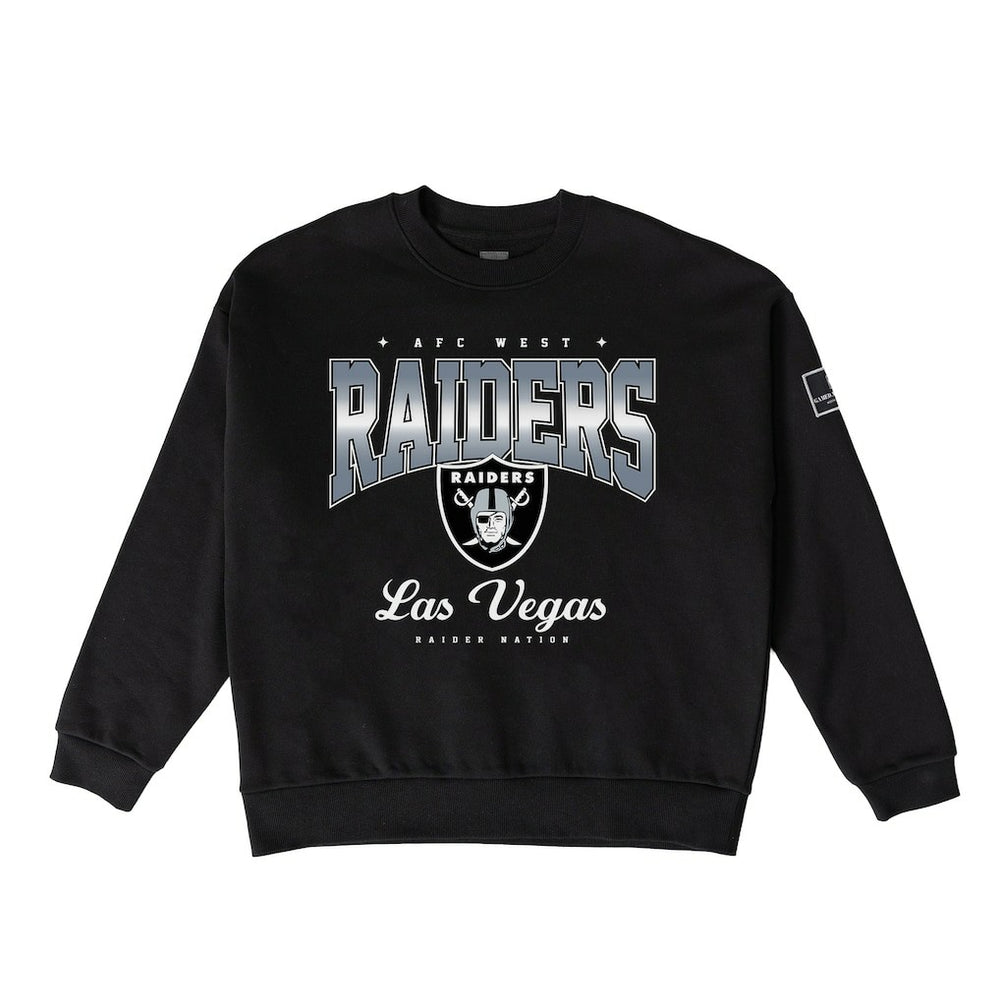 Gameday Couture Women's Powerhouse Play Premium Fleece Sweatshirt - Las Vegas Raiders