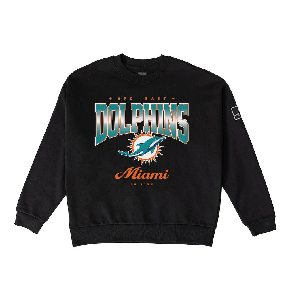 Gameday Couture Women's Powerhouse Play Premium Fleece Sweatshirt - Miami Dolphins