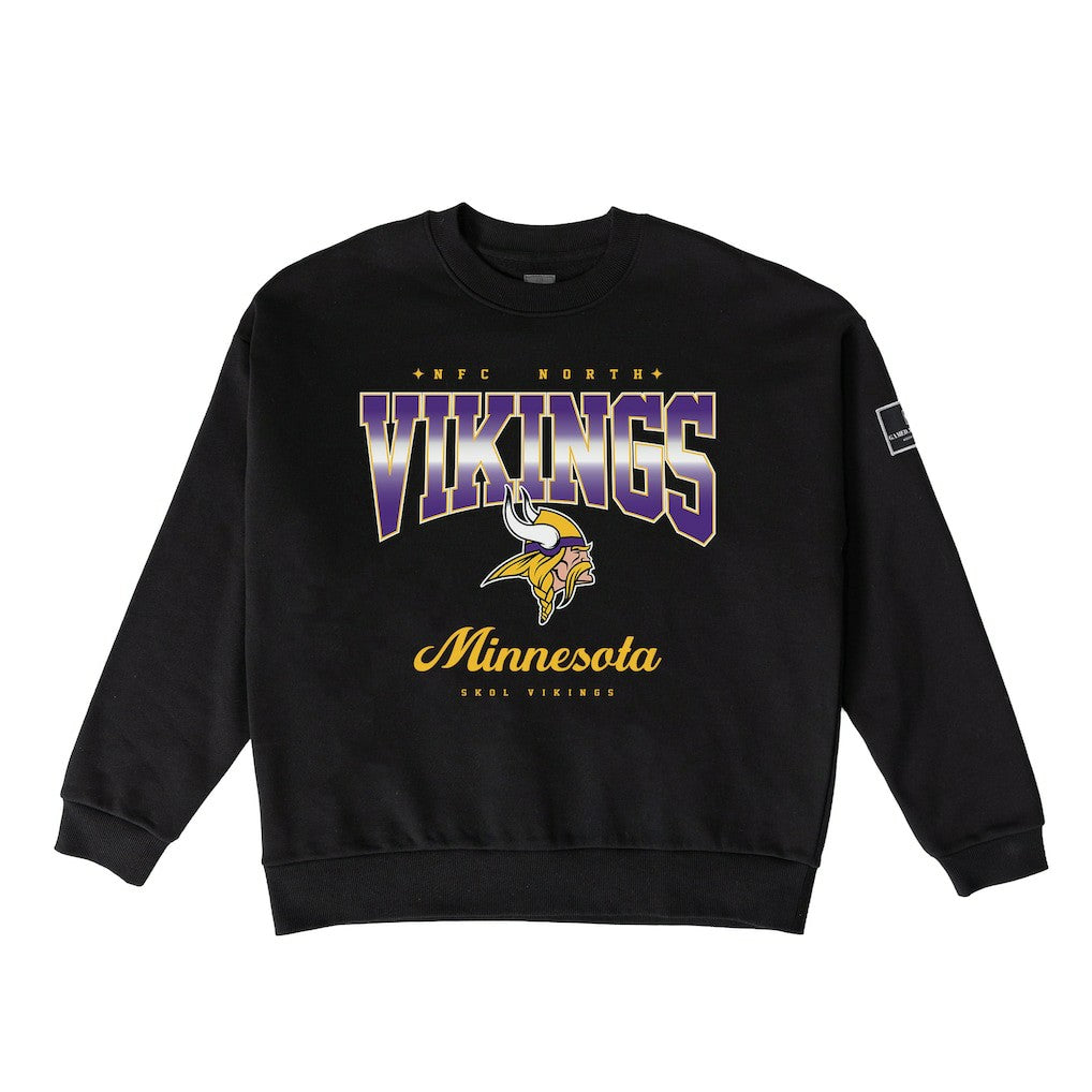 Gameday Couture Women's Powerhouse Play Premium Fleece Sweatshirt - Minnesota Vikings