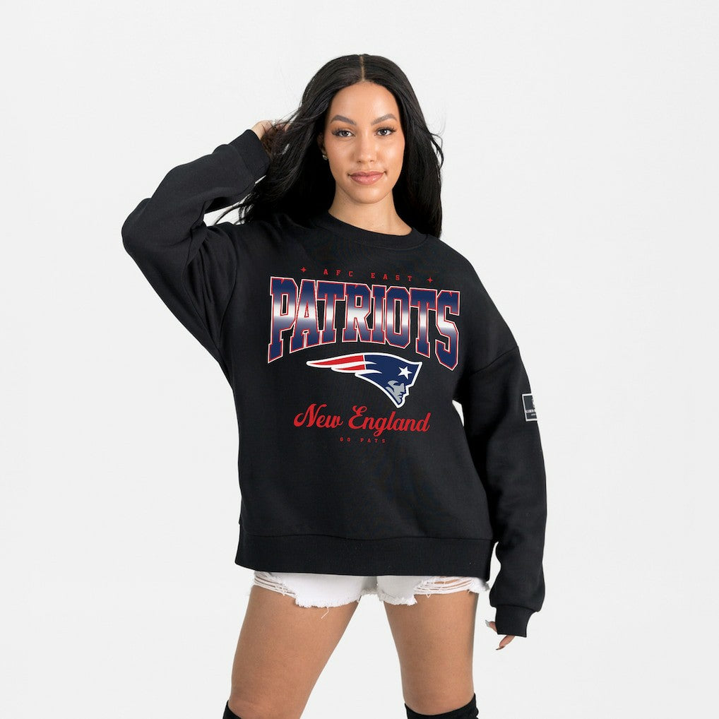 Gameday Couture Women's Powerhouse Play Premium Fleece Sweatshirt - New England Patriots