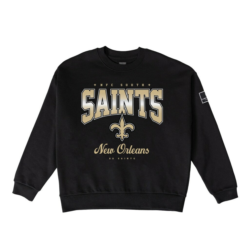 Gameday Couture Women's Powerhouse Play Premium Fleece Sweatshirt - New Orleans Saints
