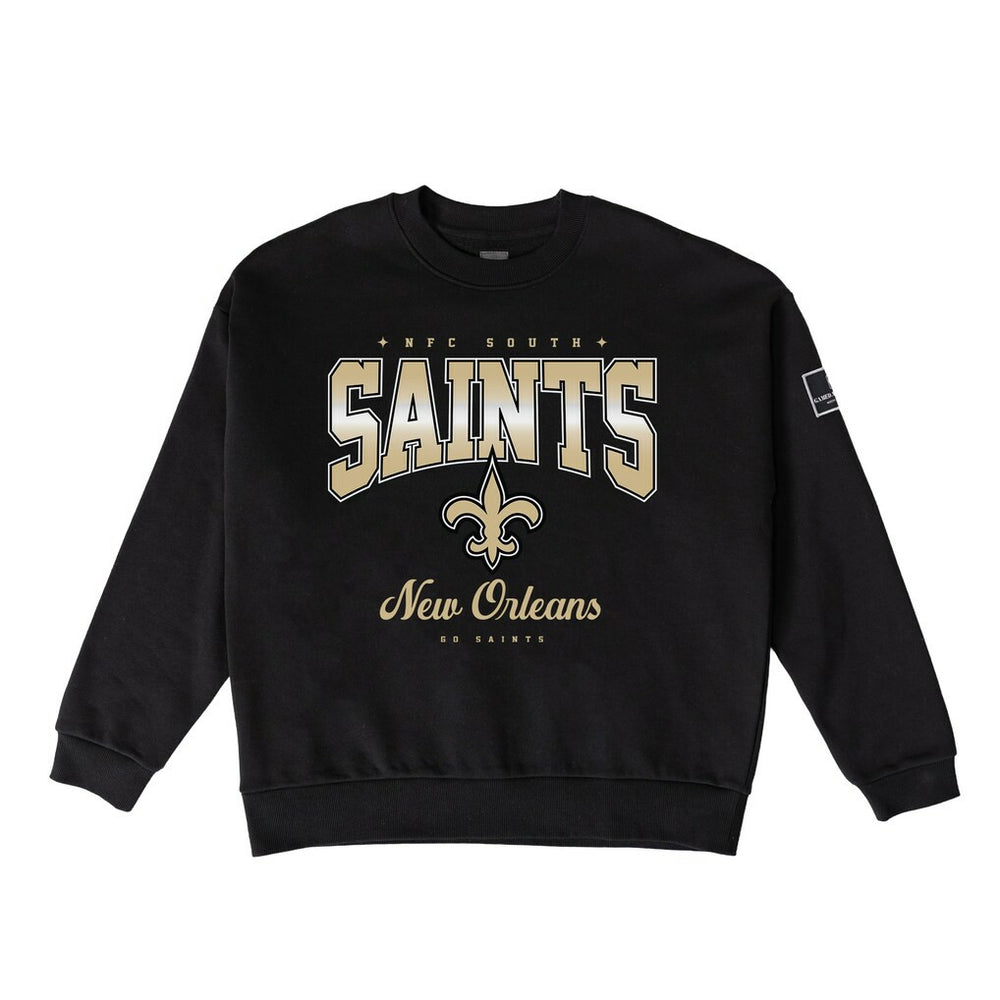 Gameday Couture Women's Powerhouse Play Premium Fleece Sweatshirt - New Orleans Saints