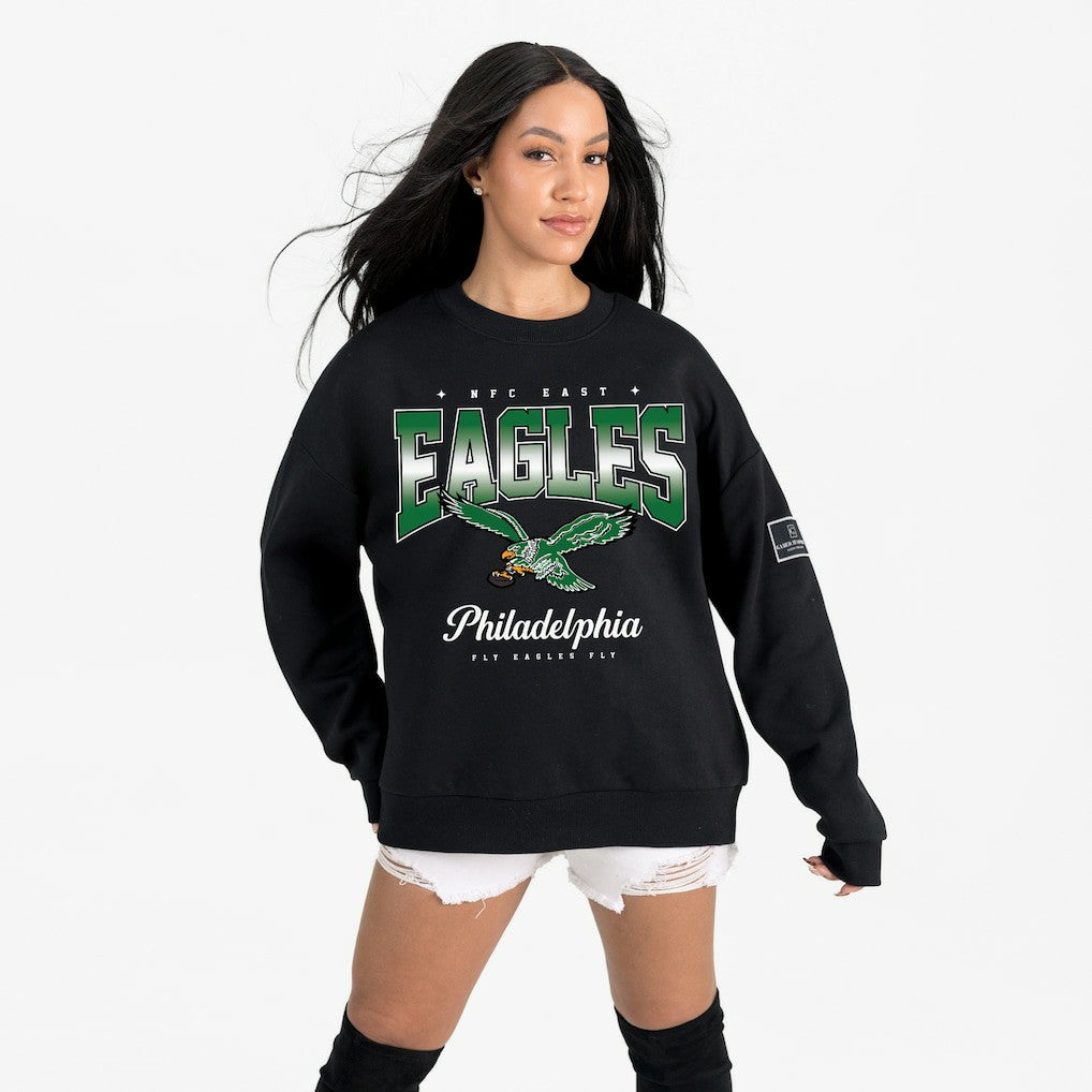 Gameday Couture Women's Powerhouse Play Premium Fleece Sweatshirt - Philadelphia Eagles