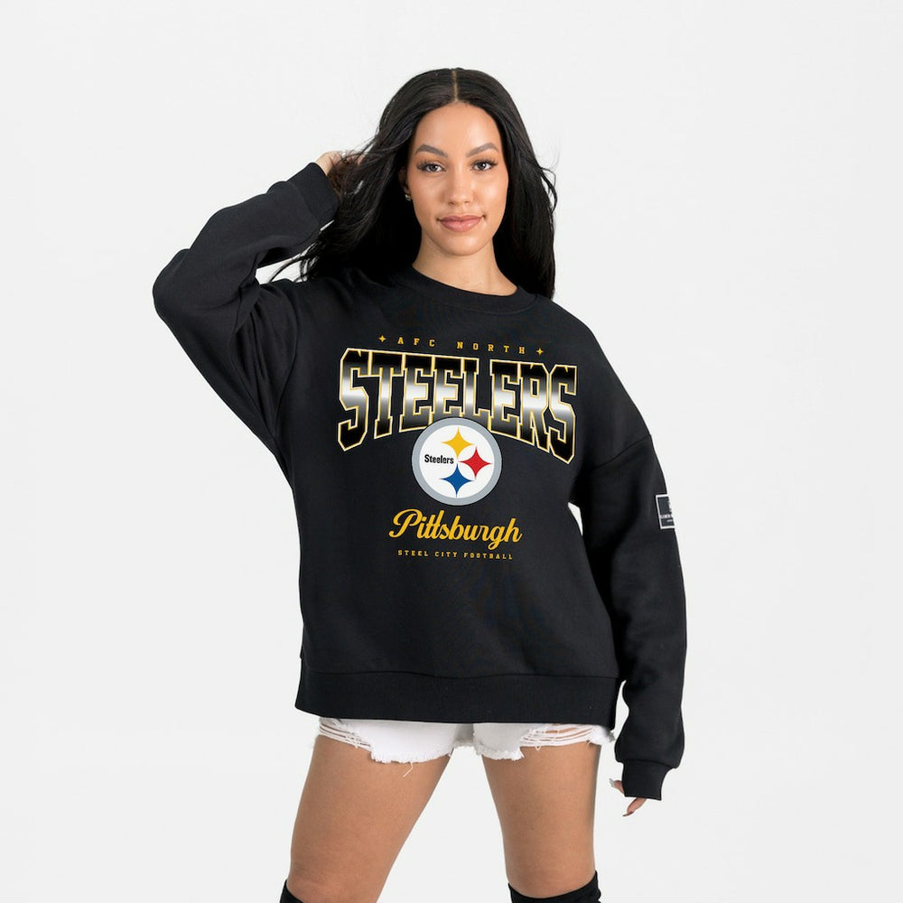 Gameday Couture Women's Powerhouse Play Premium Fleece Sweatshirt - Pittsburgh Steelers