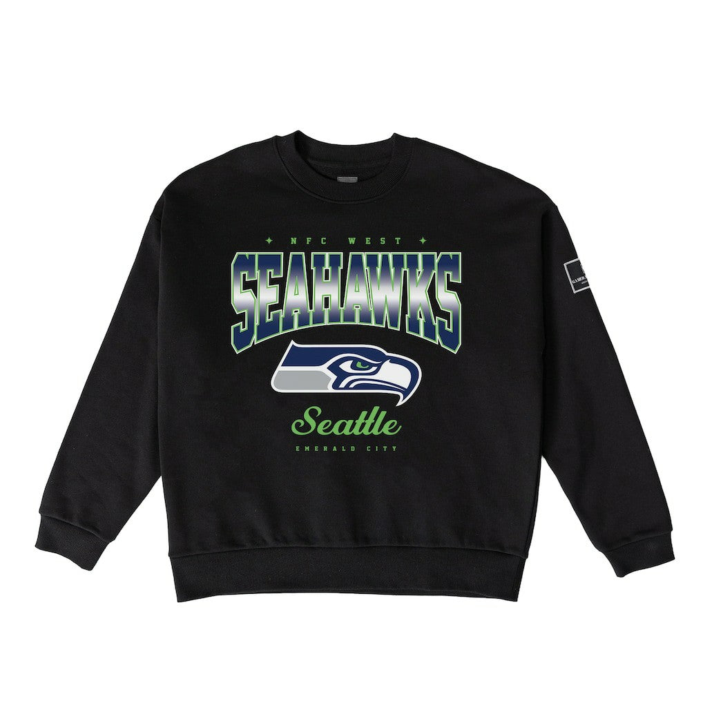 Gameday Couture Women's Powerhouse Play Premium Fleece Sweatshirt - Seattle Seahawks