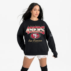 Gameday Couture Women's Powerhouse Play Premium Fleece Sweatshirt - San Francisco 49ers