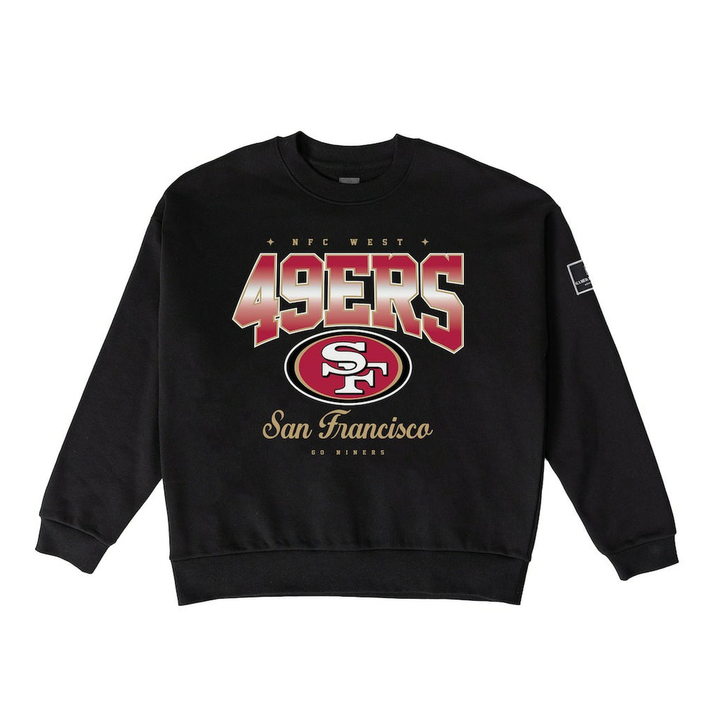 Gameday Couture Women's Powerhouse Play Premium Fleece Sweatshirt - San Francisco 49ers