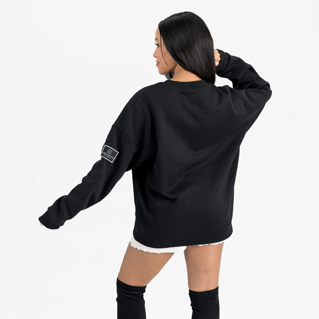 Gameday Couture Women's Powerhouse Play Premium Fleece Sweatshirt - Tampa Bay Buccaneers