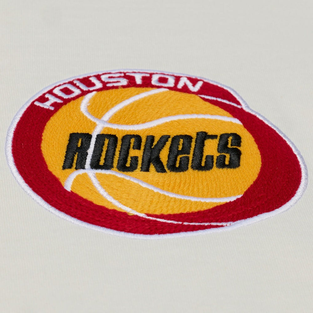 NBA Houston Rockets Hardwood Classics Chainstitch Premium T-Shirt