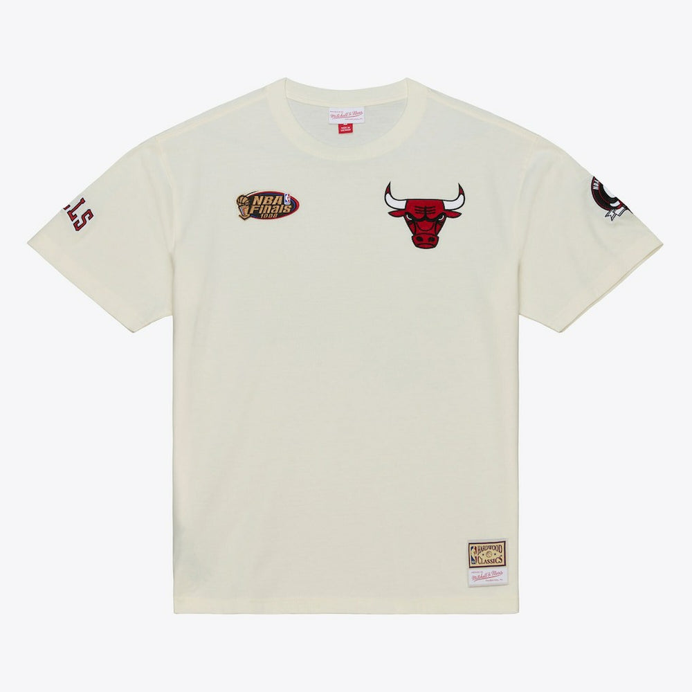 NBA Chicago Bulls Hardwood Classics Chainstitch Premium T-Shirt sale