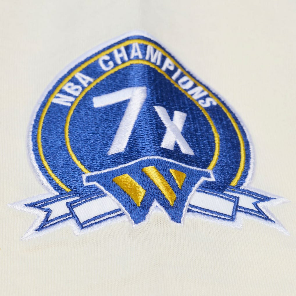 NBA Golden State Warriors Hardwood Classics Chainstitch Premium T-Shirt sale