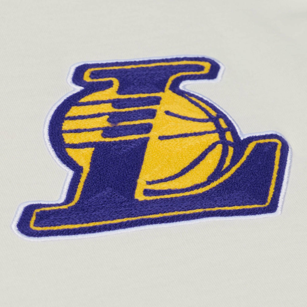 NBA Los Angeles Lakers Hardwood Classics Chainstitch Premium T-Shirt