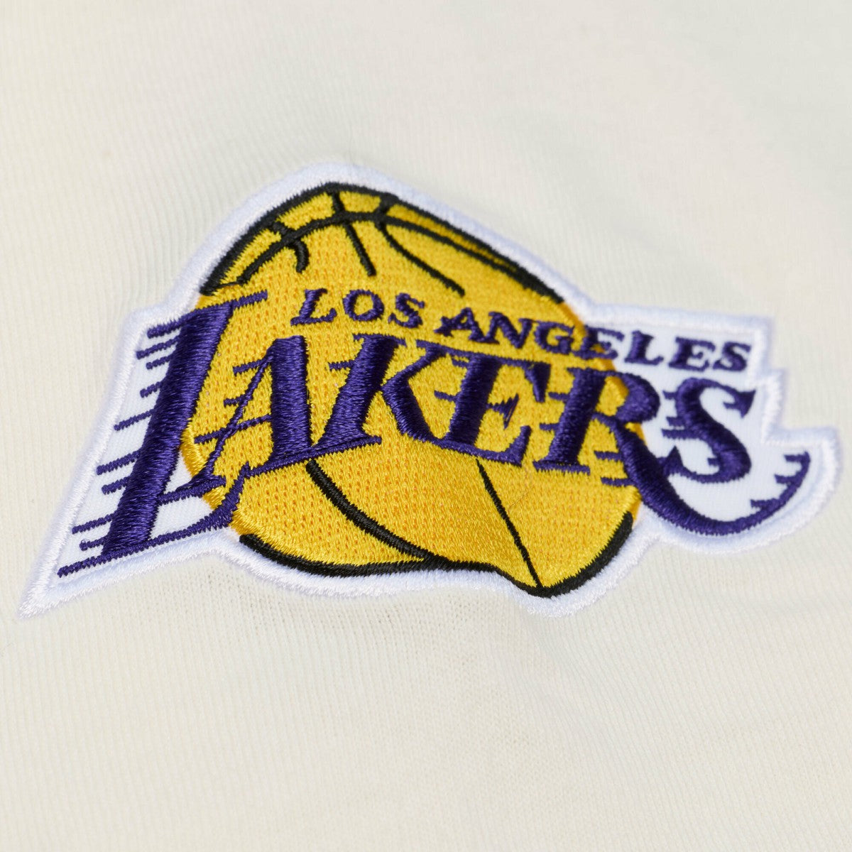 NBA Los Angeles Lakers Hardwood Classics Chainstitch Premium T-Shirt