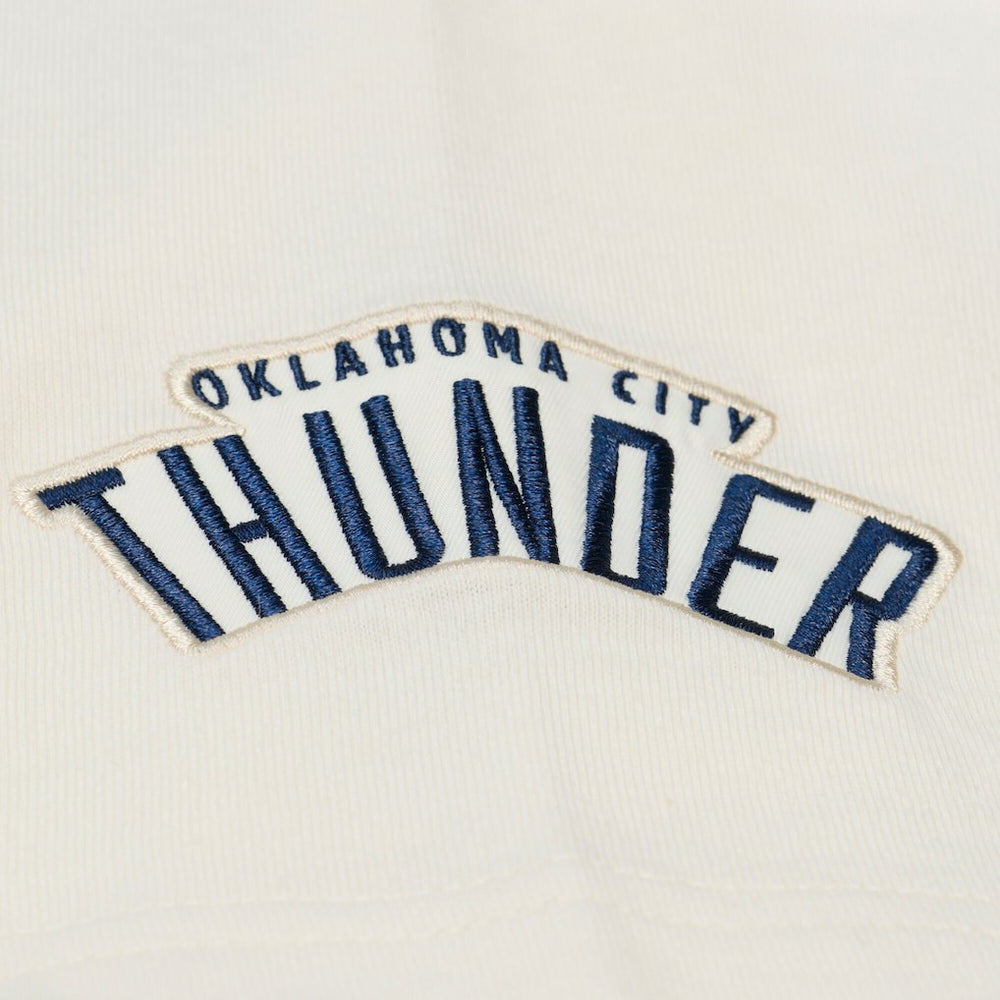 NBA Oklahoma City Thunder Hardwood Classics Chainstitch Premium T-Shirt