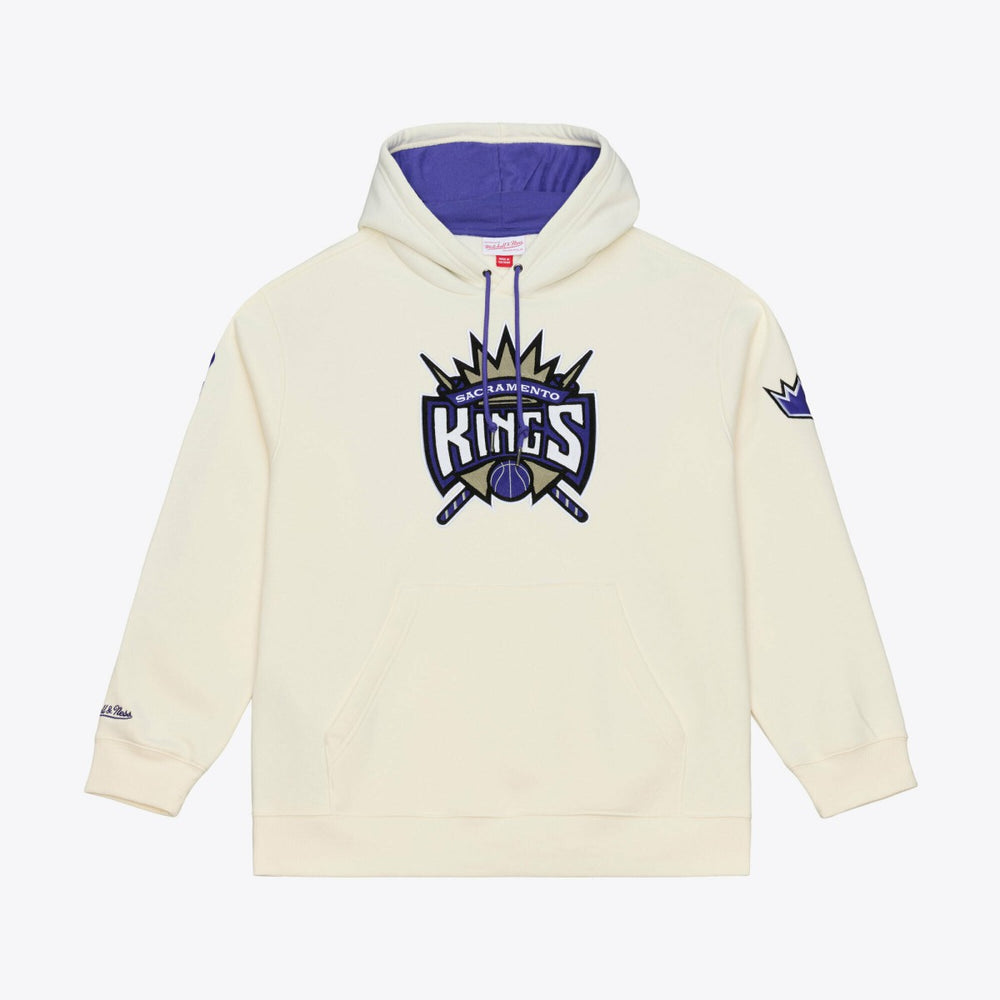 NBA Sacramento Kings Hardwood Classics Chainstitch Premium Fleece Hoodie