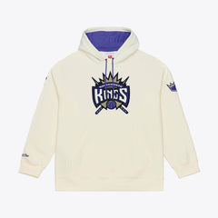 NBA Sacramento Kings Hardwood Classics Chainstitch Premium Fleece Hoodie