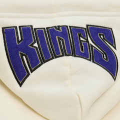 NBA Sacramento Kings Hardwood Classics Chainstitch Premium Fleece Hoodie