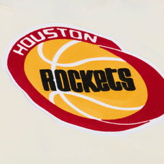 NBA Houston Rockets Hardwood Classics Chainstitch Premium Fleece Hoodie