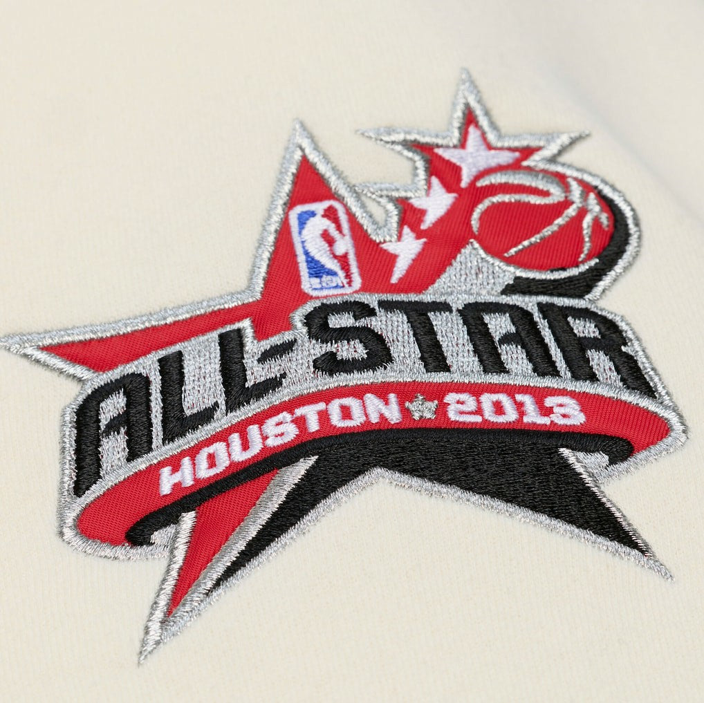 NBA Houston Rockets Hardwood Classics Chainstitch Premium Fleece Hoodie