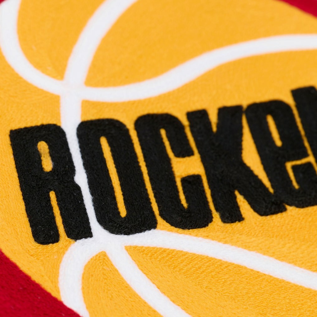 NBA Houston Rockets Hardwood Classics Chainstitch Premium Fleece Hoodie