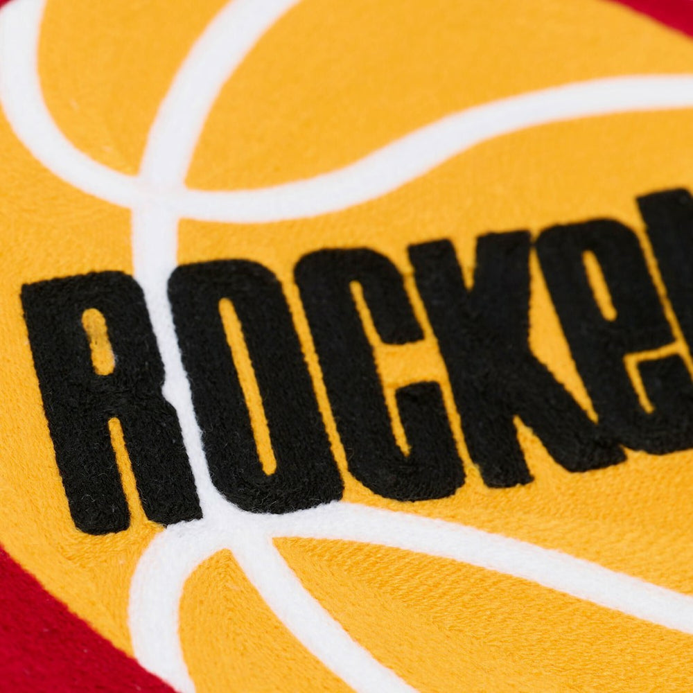 NBA Houston Rockets Hardwood Classics Chainstitch Premium Fleece Hoodie