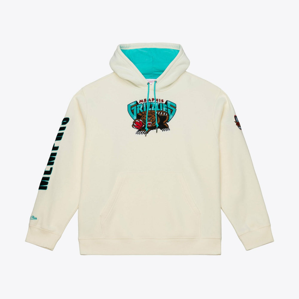 NBA Memphis Grizzlies Hardwood Classics Chainstitch Premium Fleece Hoodie