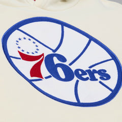 NBA Philadelphia 76ers Hardwood Classics Chainstitch Premium Fleece Hoodie
